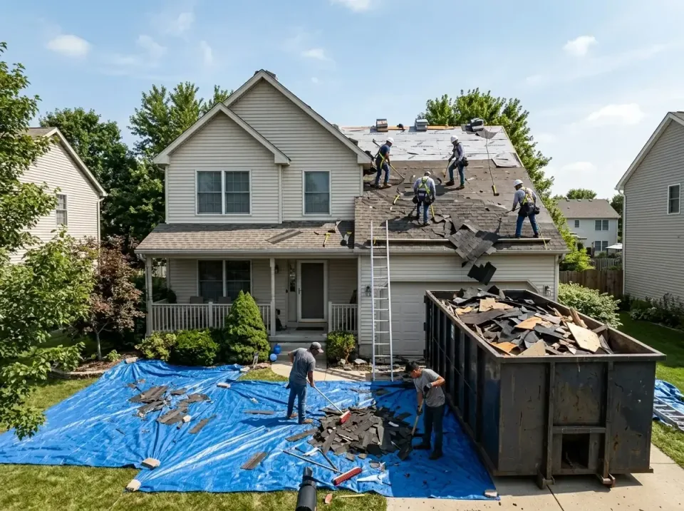 roof-replacement-debris-remova-004 — frequently asked questions, Cheapest Dumpster Rentals in Manor, TX